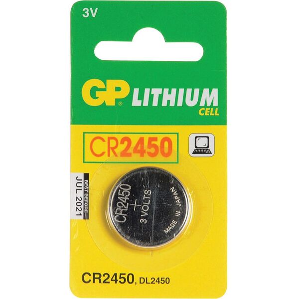 GP Bateria CR2450 610mAh 1 szt.