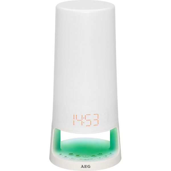 Radiobudzik AEG MRC 4147 BIAŁY