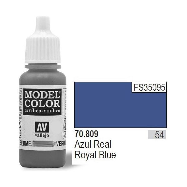 Vallejo Farba Nr54 Royal Blue Matt 17ml