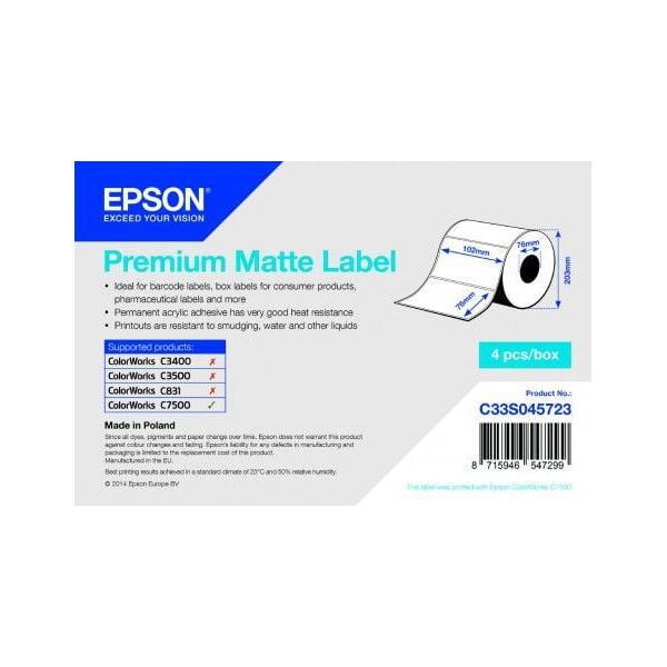 Epson Premium Matte Label (C33S045723)