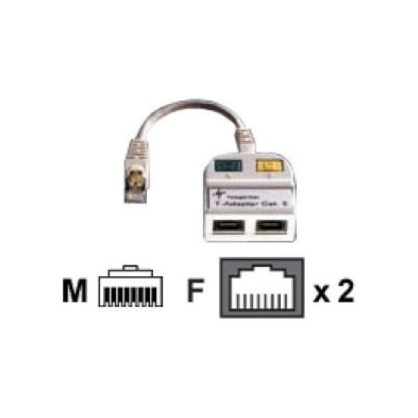 Telegärtner T-Adapter Cat5e, 100Base-T/ISDN (21.17.3039)