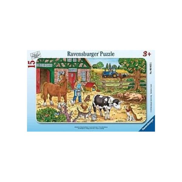 Ravensburger Puzzle 15 - Wesoła Farma (060351)