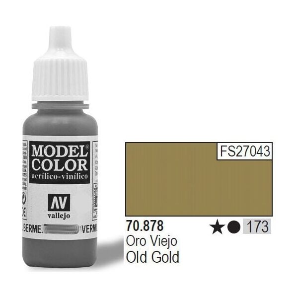 Vallejo Farba Nr173 Old Gold 17ml