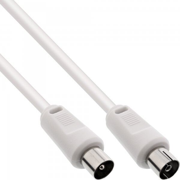 Kabel InLine Antenowy 3m biały (69403)