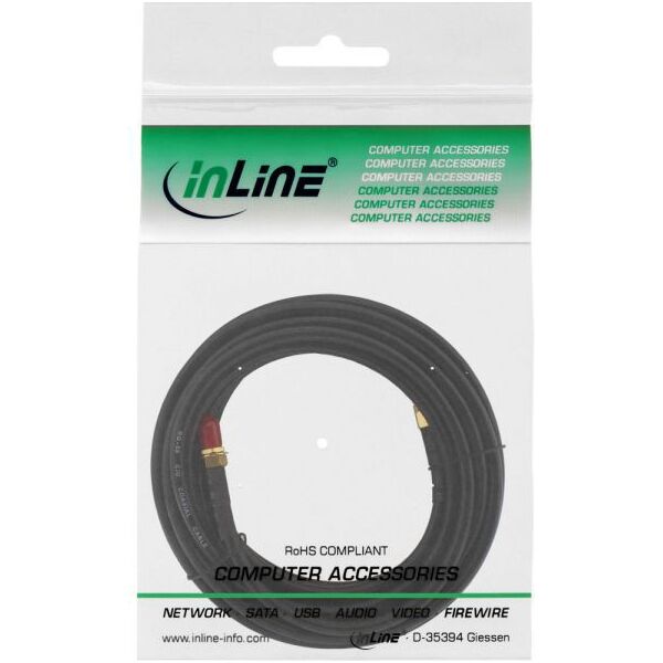 InLine Kabel WiFi R-SMA - R-SMA 4m (40864)