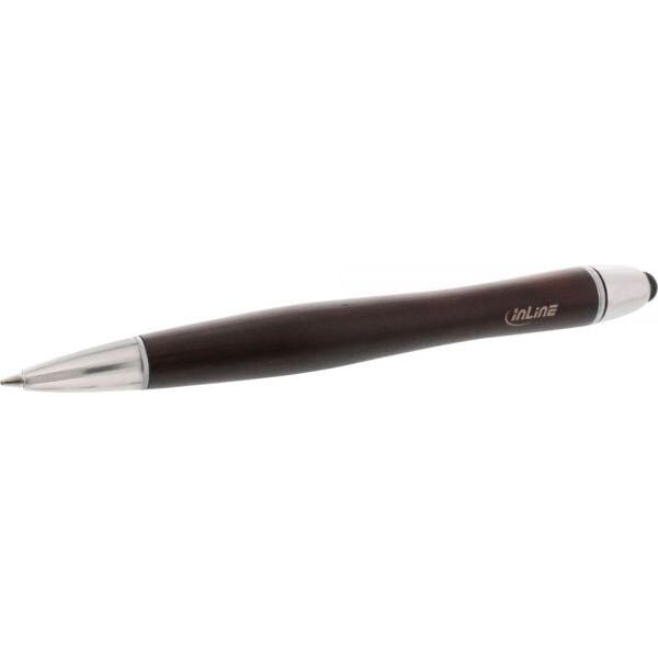 Rysik InLine Touchpad Stylus + Ball Pen 55464 Brązowy