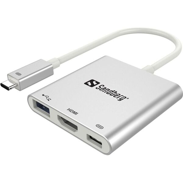 Stacja/replikator Sandberg USB-C (136-00)