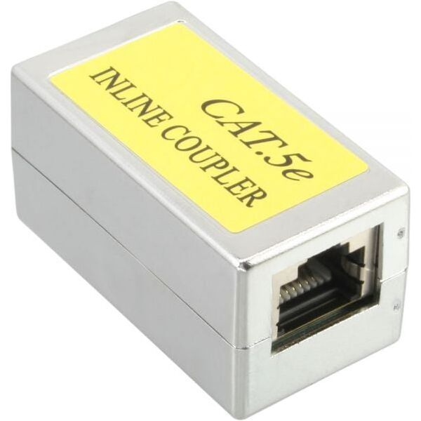 InLine Krosowy Adapter direct, Cat.5e, 2x RJ45 żeński ekranowany (69994A)