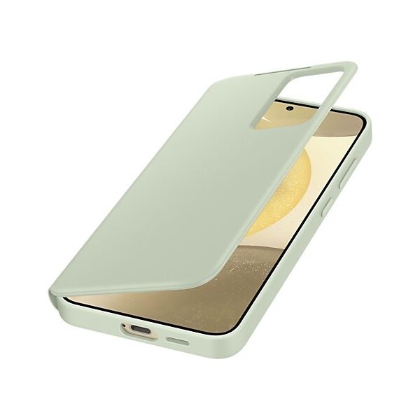 Samsung Etui Samsung Smart View Wallet Case Galaxy S24+ jasnozielone
