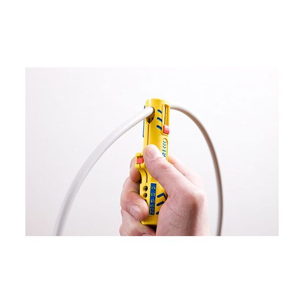 Jokari Szczypce do ściągania izolacji z przewodów okrągłych 8 - 13mm 0,2 - 4mm2 No. 15 Super Stripper Secura (30155)