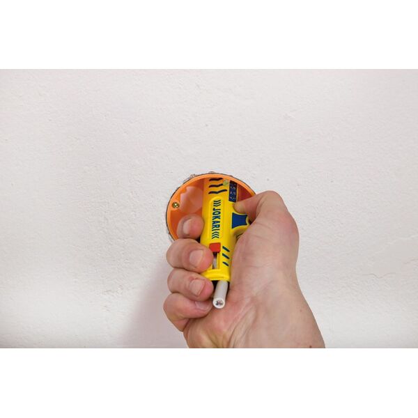 Jokari Szczypce do ściągania izolacji z przewodów okrągłych 8 - 13mm 0,2 - 4mm2 No. 15 Super Stripper Secura (30155)