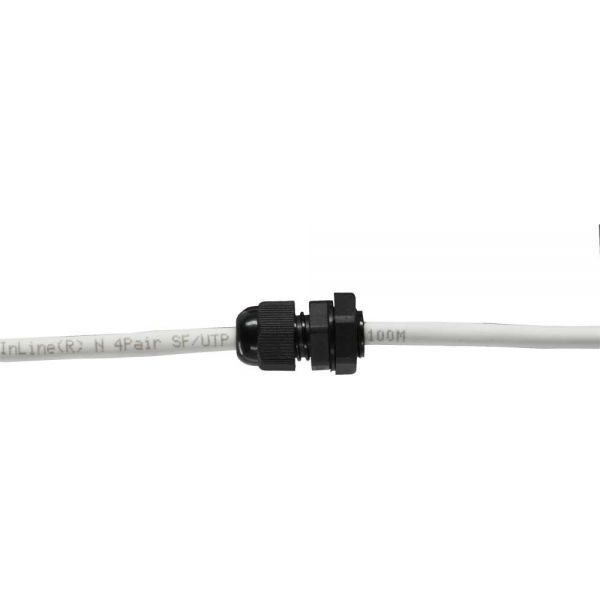 Organizer InLine Dławik Czarny 10 sztuk  (44012B)
