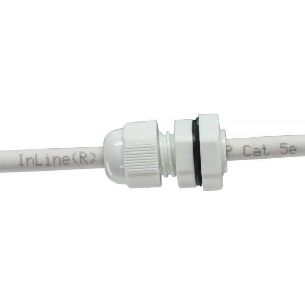 Organizer InLine Dławik Biały 10 sztuk  (44012)