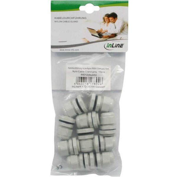 Organizer InLine Dławik Biały 10 sztuk  (44012)