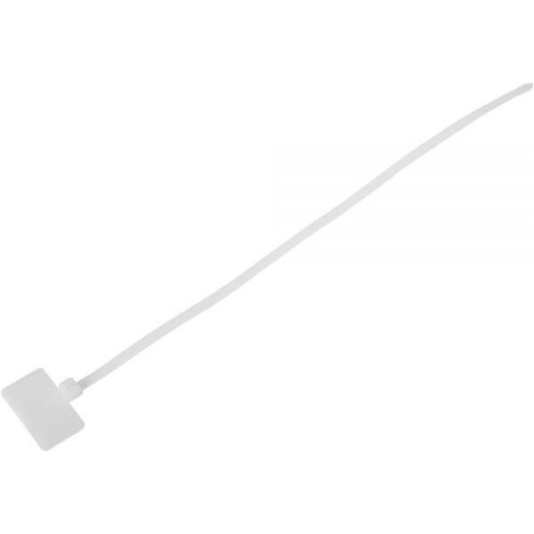 Organizer InLine Opaska zaciskowa Biały 100 sztuk  (59967H)