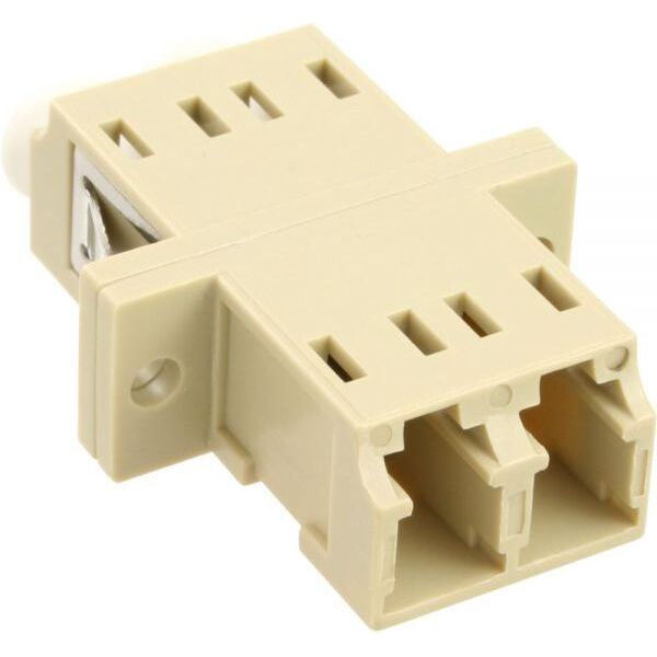 InLine Światłowodowy Adapter Duplex LC/LC MM, szary (89989K)
