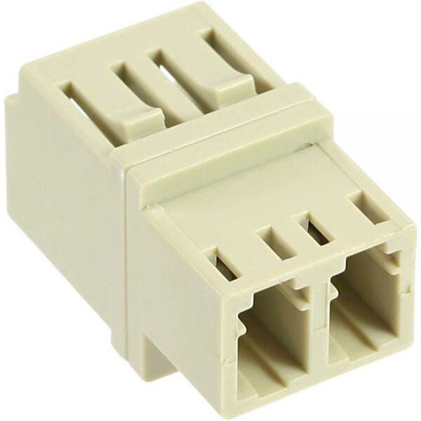 InLine Adapter światłowodowy, Duplex LC/LC, żeński, MultiMode (89989L)