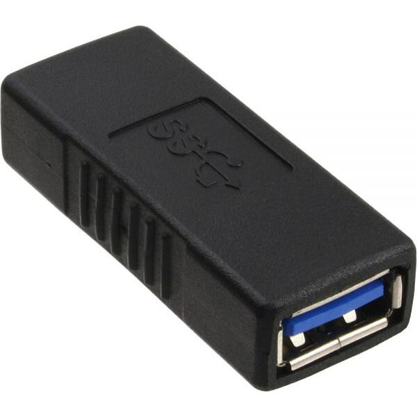 Adapter USB InLine USB - USB Czarny  (35300P)