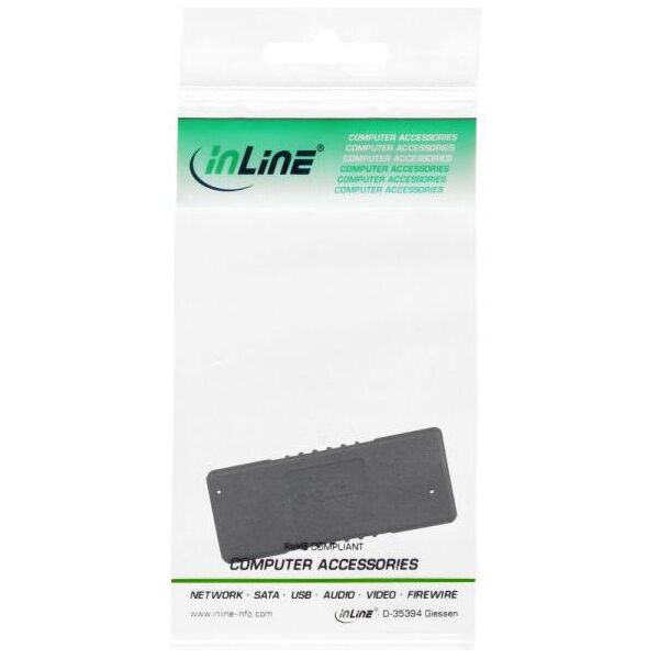 Adapter USB InLine USB - USB Czarny  (35300P)