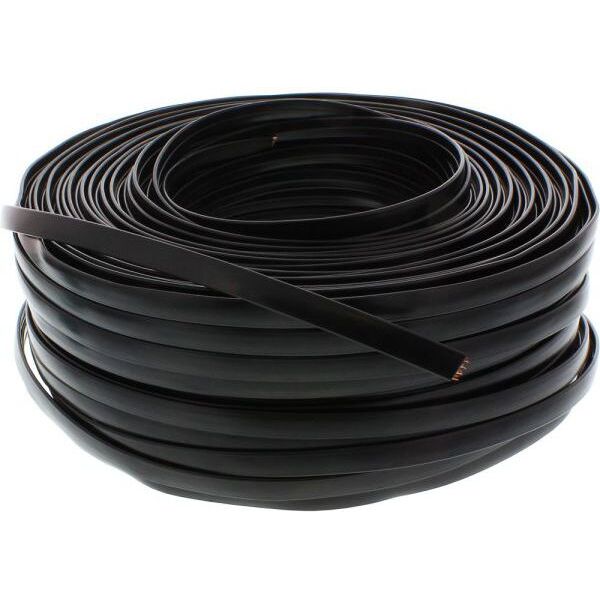 InLine Modularny kabel 8 żył, czarny, 100m, pierścień (68818)