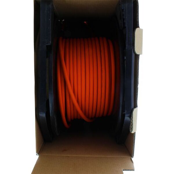 InLine Kabel instalacyjny S/FTP, PiMF, Cat.7a, AWG23, 1200MHz, halogen free, pomarańczowy, 50m (77050I)