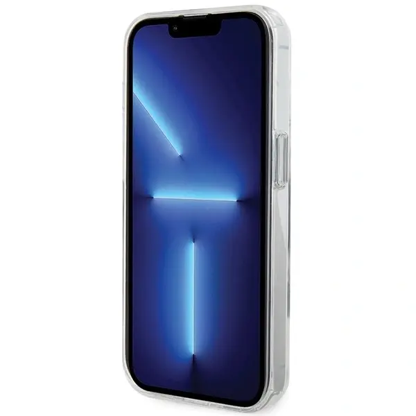 Karl Lagerfeld case for iPhone 15 Pro 6,1&quot; KLHMP15LHMRSKCH white HC MAGSAFE RINGSTAND KC 3666339168896