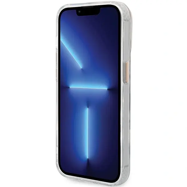 Guess case for iPhone 15 Pro 6,1&quot; GUHMP15LHTRMD gold HC Magsafe Metal Outline 3666339196912