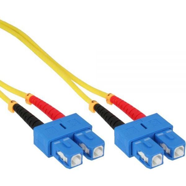 InLine Kabel światłowodowy Duplex, SC/SC, 9/125µm, OS2, 2m (82925A)