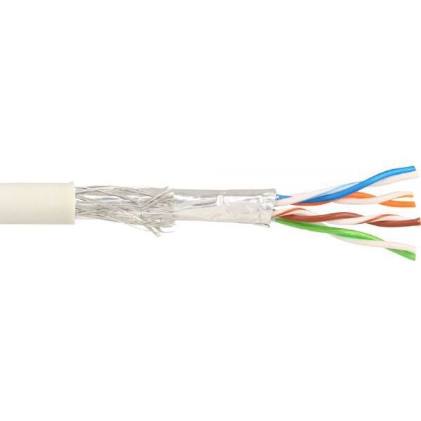 InLine Patchcord sieciowy SF/UTP, Cat.5e, AWG26, CCA, PVC, 500m (72149)