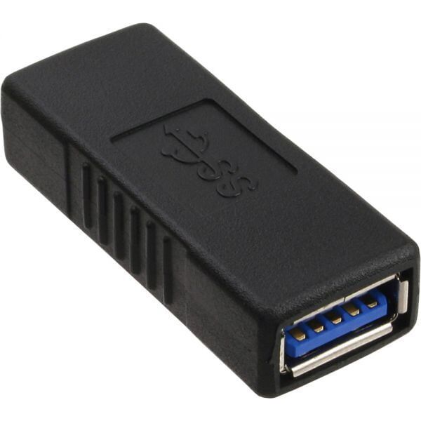 Adapter USB InLine USB - USB Czarny  (35300P)