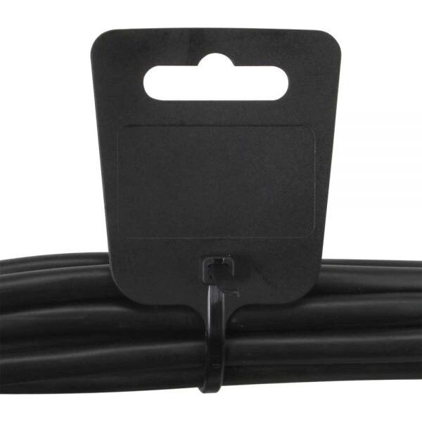 Organizer InLine Opaska zaciskowa Czarny 100 sztuk  (59967J)