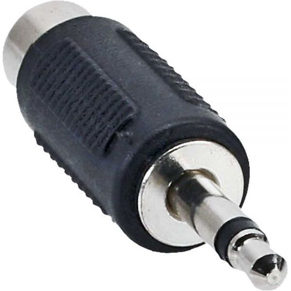 Adapter AV InLine Jack 3.5mm - RCA (Cinch) czarny (99326)