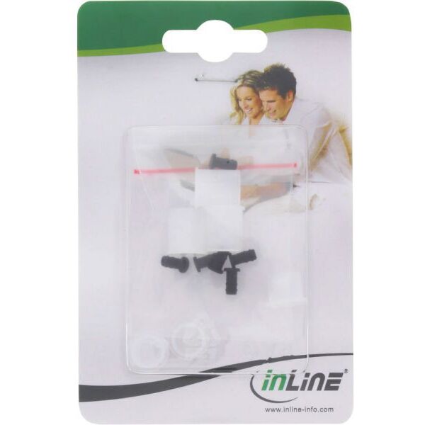InLine Zestaw przeciwkurzowy do Audio Cinch + 3.5mm 9 częściowy (59941J)
