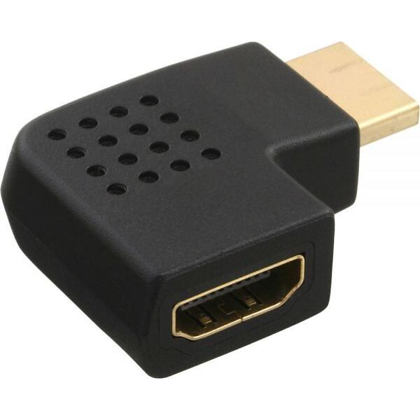 Adapter AV InLine HDMI - HDMI czarny (17600S)