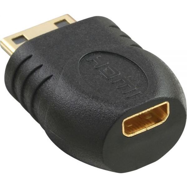 Adapter AV InLine HDMI Mini - HDMI Micro czarny (17690I)