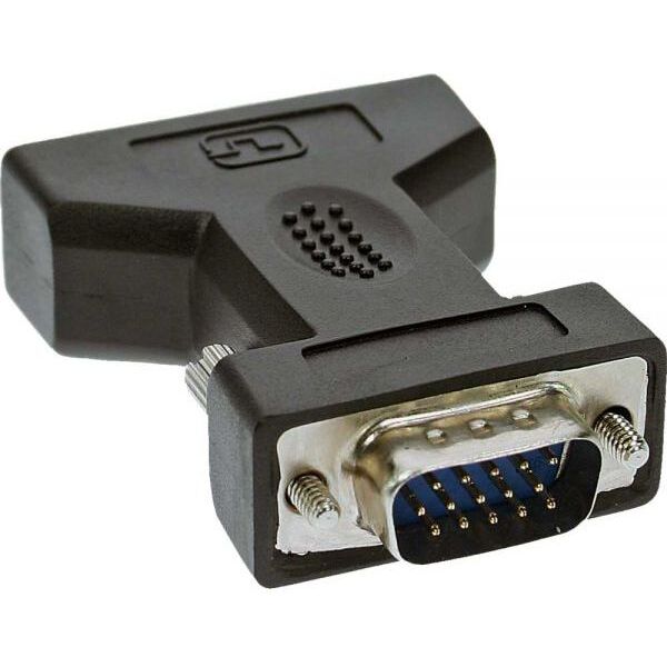 Adapter AV InLine DVI-I - D-Sub (SVGA) czarny (17790)