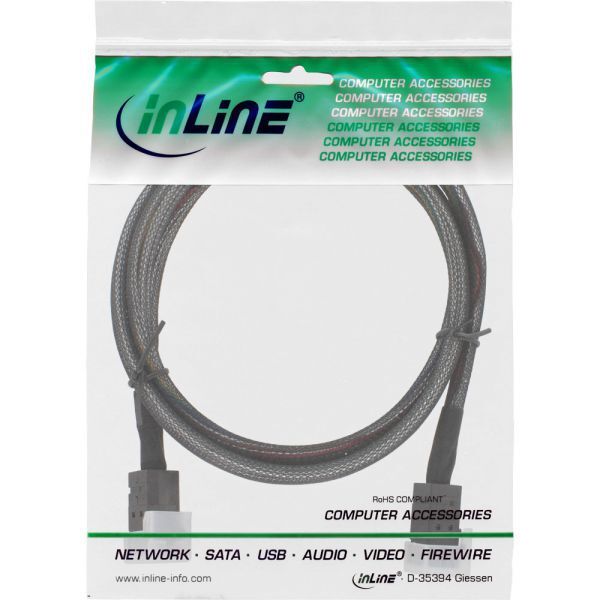 InLine SFF 8643 - SFF 8643, 1m, Czarny (27625B)