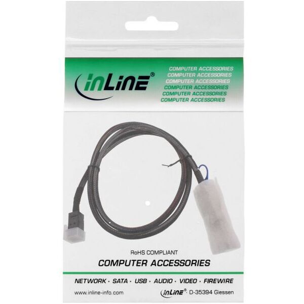 InLine SFF 8643 - SFF 8088, 1m, Czarny (27636B)