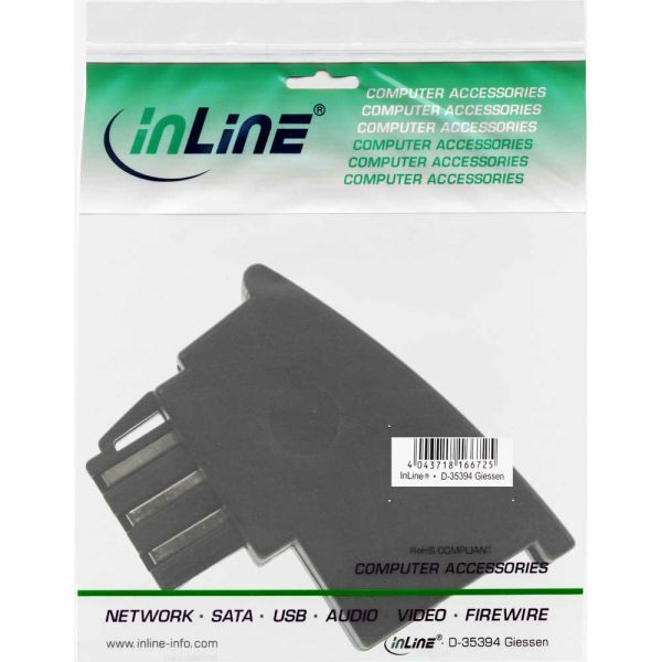 InLine Adapter German TAE-F do RJ11 (69948A)