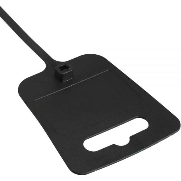 Organizer InLine Opaska zaciskowa Czarny 100 sztuk  (59967J)