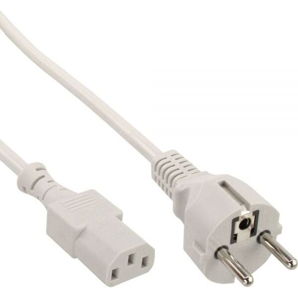 Kabel zasilający InLine Typ F German - IEC connector (16651G)