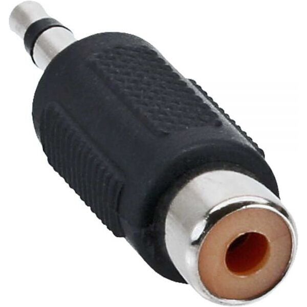 Adapter AV InLine Jack 3.5mm - RCA (Cinch) czarny (99326)