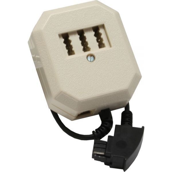 InLine Adapter German TAE-F do TAE NFN + RJ11 (69905)