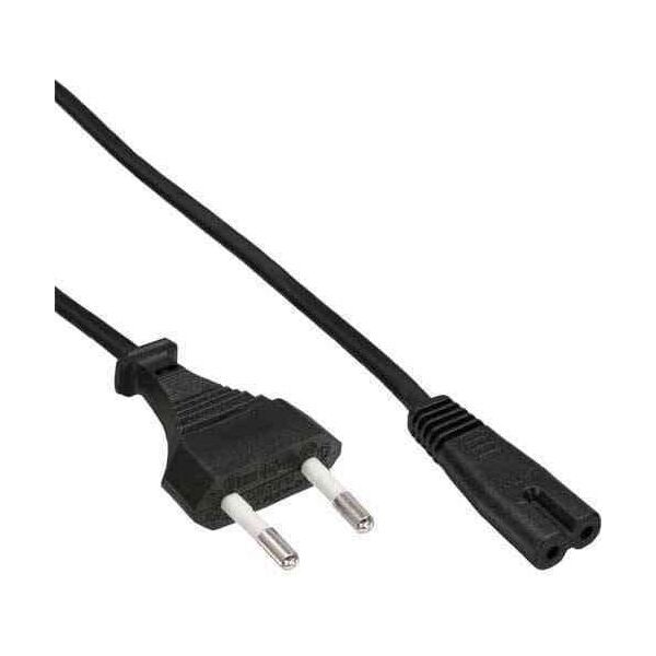 Kabel zasilający InLine Typ C Euro - EURO 8 męski (16654K)