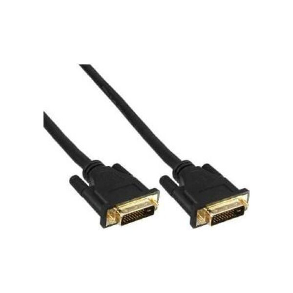 Kabel InLine DVI-D - DVI-D 10m czarny (17779P)