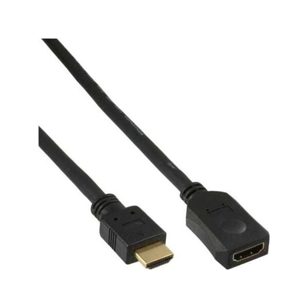 Kabel InLine HDMI - HDMI 5m czarny (17635G)