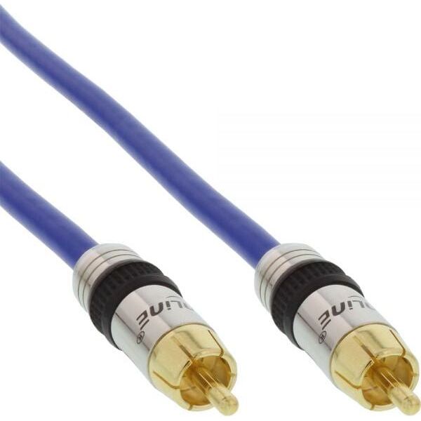 Kabel Intos RCA (Cinch) - RCA (Cinch) 7m niebieski (89407P)