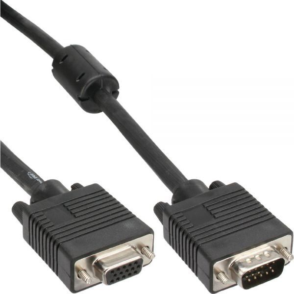 Kabel InLine D-Sub (VGA) - D-Sub (VGA) 0.3m czarny (17703B)