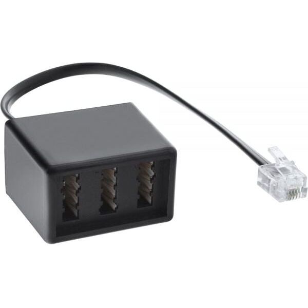 InLine Adapter Kabel RJ11 6P4C męski - TAE NFN żeński (69942A)