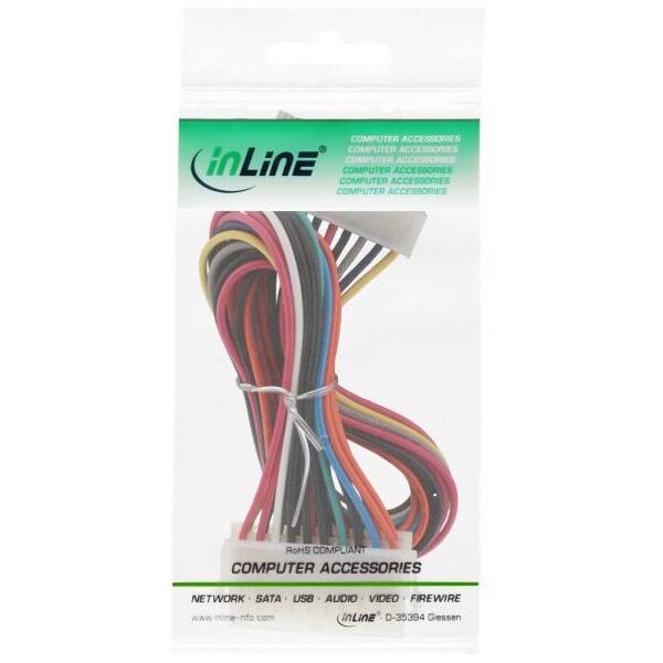 InLine ATX20 - ATX20, 0.3m, Wielokolorowy (26640)